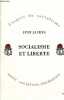 Socialisme et libérté.. Jaures Jean