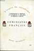 Féministes français - Supplément au n°66 de le Poing et la Rose.. Condorcet F.Tristan P.Lafargue N.Roussel H.Brion