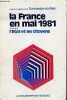 La France en mai 1981 - Tome 5 : L'Etat et les citoyens - Etudes et rapports de la Commission du Bilan.. Collectif