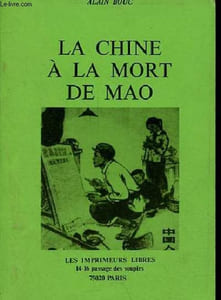 La Chine à la mort de Mao.