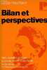 Bilan et perspectives - Collection politique n°64.. Trotsky Léon