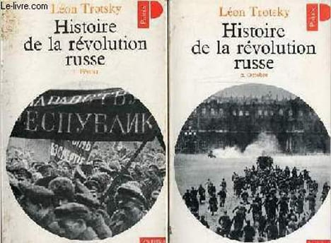 Histoire de la révolution russe - Tome 1 + Tome 2 (2 volumes) - Tome 1 : février - tome 2 : octobre - Collection points politique n°11-12.. Trotsky ...