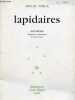 "Lapidaires - nouvelles - Collection "" ibériques "".". Torga Miguel