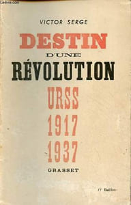 Destin d'une révolution URSS 1917-1936.