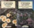 Je reconnais les fleurs - Tome 2 + Tome 3 (2 volumes) - Tome 2 : Montagne - Tome 3 : Région méditerranéenne.. Dejean-Arrecgros Josette & Lorrain ...