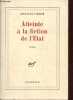 Atteinte à la fiction de l'Etat - roman.. Fargier Jean-Paul
