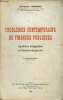 Problèmes contemporains de finances publiques - Equilibre budgétaire et finances de guerre.. Nogaro Bertrand