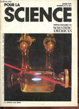 Pour la science n°21 juillet 1979 - Le monoxyde de carbone dans la voie lactée - les bases moléculaires du mouvement des cellules - la cartographie ...