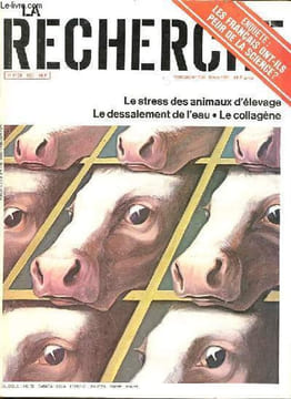 La Recherche n°120 mars 1981 - Le stress des animaux d'élevage - les satellites de jupiter et saturne - les composés a valence mixte - le collagène - ...