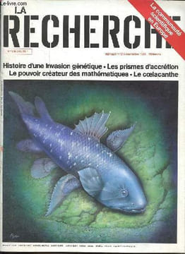 La Recherche n°215 novembre 1989 - Les prismes d'accrétion - le coelacanthe - l'histoire d'une invasion génétique - le pouvoir créateur des ...