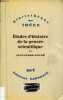 Etudes d'histoire de la pensée scientifique - Collection Bibliothèque des idées.. Koyré Alexandre