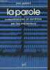 La parole - Compréhension et synthèse par les ordinateurs - Collection le physicien.. Guibert Jean