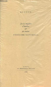 De la manière d'étudier & de traiter l'histoire naturelle.
