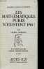 "Les mathématiques pures n'existent pas ! - Collection "" mathématiques et société "" - 2e édition.". Nordon Didier