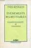 "Evénements regrettables - Dialogues, récits et chansons - Collection "" théatrales "".". Reynaud Yves