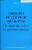 Grigori Petrovich Grabovoï l'homme des codes de guérison miracle.. Fitz Serge