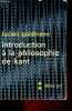 Introduction à la philosophie de Kant - Collection idées n°146.. Goldmann Lucien