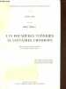 Les premières théories planétaires chinoises - Collection mémoires de l'institut des hautes études chinoises volume XXI.. Teboul Michel