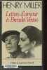 Lettres d'amour à Brenda Venus.. Miller Henry