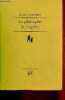 "La philosophie de l'algèbre - Tome 1 : Recherches sur quelques concepts et méthodes de l'algèbre moderne - Collection "" épiméthée "".". Vuillemin ...