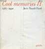 Cool memories - Tome 2 : 1987-1990.. Baudrillard Jean