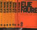 Histoire de l'art - Tomes 1+2+3+4+5+6+7 (7 volumes) - Collection le livre de poche n°1928-1929-1930-1931-1932-1933-1934.. Faure Elie