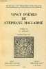 Vingt poèmes de Stéphane Mallarmé - Collection textes littéraires français.. Mallarmé Stéphane