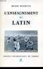 L'enseignement du latin - Collection sup nouvelle encyclopédie pédagogique n°42.. Rousselet Michel