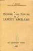 Esquisse d'une histoire de la langue anglaise - Collection les langues du monde.. Mossé Fernand