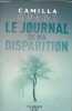 Le journal de ma disparition.. Grebe Camilla