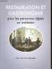 Restauration et gastronomie pour les personnes âgées en institution.. van de Calseyde Yves