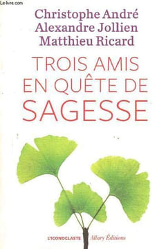 Trois amis en quête de sagesse - Collection l'iconoclaste.. André Christophe & Jollien A. & Ricard M.