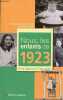 Nous, les enfants de 1923 - De la naissance à l'âge adulte.. Bouglé-Moalic Anne-Sarah & Bouglé Jacqueline