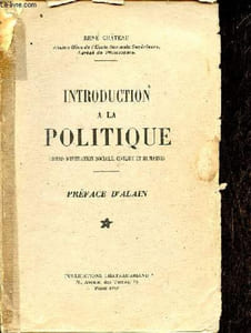 Introduction à la politique (cours d'initiation sociale, civique et humaine).