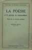 La poésie et le principe de transcendance - Essai sur la création poétique - Collection bibliothèque de philosophie contemporaine.. Duval Maurice