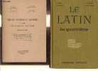 Le latin de quatrième 3e nnée de latin exercices lectures, versions+ livre du maître (30 versions latines 4e 1re série) + 30 fiches (trente versions ...