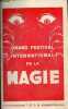 Programme : Grand Festival International de la Magie 1958.. Collectif
