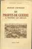 Les profits de guerre à travers les siècles - Collection bibliothèque historique.. Lewinsohn Richard