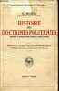 Histoire des doctrines politiques depuis l'antiquité jusqu'a nos jours - Collection bibliothèque politique et économique.. Mosca G.