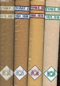 Le Memorial Caledonien - Tomes 1+2+3+4+5+6 (6 volumes) - Tome 1 : 1774-1863 - Tome 2 : 1864-1899 - Tome 3 : 1900-1919 - Tome 4 : 1920-1939 - Tome 5 : 1940-1953 - Tome 6 : 1954-1966.