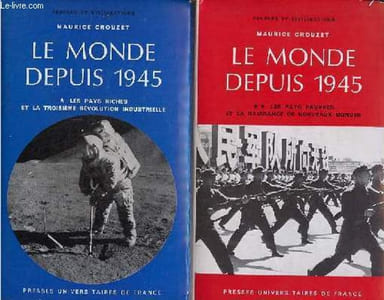 "Le Monde depuis 1945 - Tome 1 + Tome 2 (2 volumes) - Tome 1 : Les pays riches et la troisième révolution industrielle - Tome 2 : Les pays pauvres et la naissance de nouveaux mondes - Collection "" peuples et civilisations "" n°22."