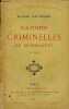 Causes criminelles et mondaines de 1892 - 3e édition.. Bataille Albert