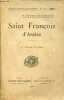 Saint François d'Assise - 8e édition - Collection nouvelle bibliothèque franciscaine 1re série XXIV.. Léopold de Chérancé P.