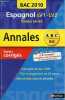 Annales 2010 - Sujets corrigés - Espagnol LV1-LV2 toutes séries.. Duru Sylvie