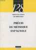 Précis de métrique espagnole - Collection langues 128 n°16.. Pardo Madeleine & Pardo Arcadio