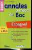 Annales corrigées du Bac 2007 - Espagnol LV1 et LV2 - Séries L, ES, S.. Dautrey-Aubry Mireille