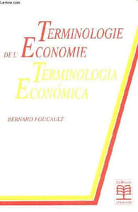 Terminologie de l'économie / Terminologia economica.