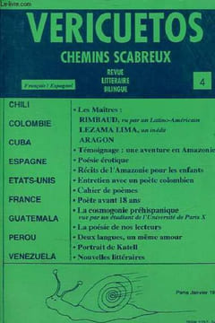 Vericuetos chemins scabreux revue litteraire bilingue français/espagnol n°4 janvier 1992 - Introduction au témoignage par le directeur - témoignage ...