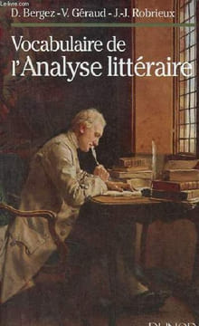 Vocabulaire de l'analyse littéraire.. D.Bergez & V.Géraud & J.-J.Robrieux