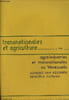 Transnationales et agriculture cahier de recherche n&deg;4 s&eacute;rie 1 - Agro industries et transnationales au V&eacute;n&eacute;zuela, Alfredo van Kesteren, Graciela ...